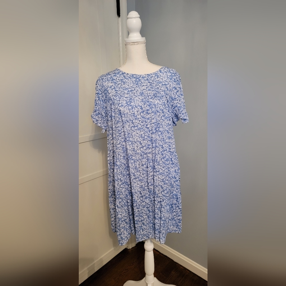 Amasoo Med floral teird dress